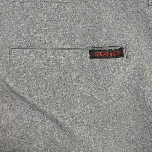 Gramicci Convertible Ruched Pants Women Size 4 Gray Adjustable Tap Packable - Picture 7 of 14